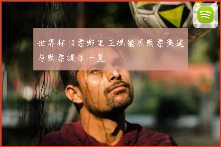 世界杯门票哪里正规能买购票渠道与购票提示一览