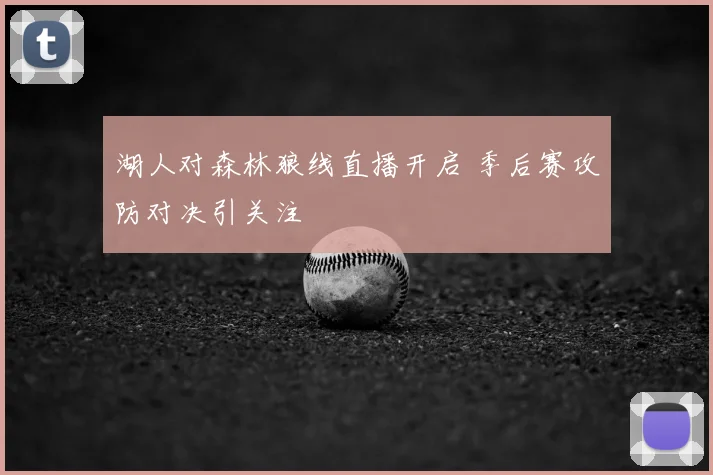 湖人对森林狼线直播开启 季后赛攻防对决引关注